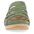 thumbnail image 4 of Dansko Lyndi Slide Sandals for Women - Caged-Style Design with Leather Uppers and Lightweight Rubber Outsole Jade 8.5-9 M US, 4 of 7
