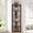 Brown, variant on Tribesigns 6-Tier Corner Shelf, 70.86" Tall Freestanding Bookshelf for Living Room, Bedroom, Black