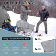 thumbnail image 5 of Ficisog 2PK Heated Camping Chair, Patio Lounge Chairs with 3 Heat Levels, Portable Folding Heated Chair, 5 of 15