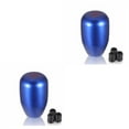 thumbnail image 4 of Wweixi Aluminum Alloy Excellent Gear Knob For Easy Installation And Enhanced Performance Exact Fit blue 2Set, 4 of 6