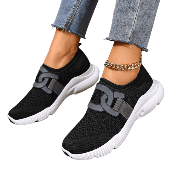 Willtoo Women's Mary Jane Shoes Hook Loop Casual Sneakers Breathable Mesh Lightweight Walking Shoes Comfortable Platform Non Slip Orthopedic Work Shoes