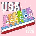 thumbnail image 2 of Junior's Care Bears USA Crew Since 1776  Graphic T-Shirt, 2 of 4