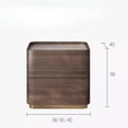 thumbnail image 4 of Mesitas de noche, organizador lateral, cama, escritorio, gabinetes de almacenamiento, mesitas de noche esquineras, cajón, Criado Mudo, muebles para dormitorio, 4 of 4