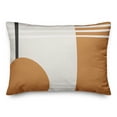 thumbnail image 2 of Creative Products Cloth With Rectangle Circle 14x20 Spun Poly Pillow, 2 of 3