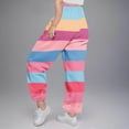 thumbnail image 6 of Children's Sweatpants Wide-leg Pants Children Sports Pants Boys Full Length Pants Children Long Pants Wearing Lantern Pants With Pockets Outside Athletic Pants PinkB 11 Years, 6 of 8