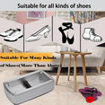 thumbnail image 3 of Shoe Covers Machine,Automatic Shoe Cover Dispenser Portable For Home / Office/ Shoe Membranes,Silver, 3 of 9