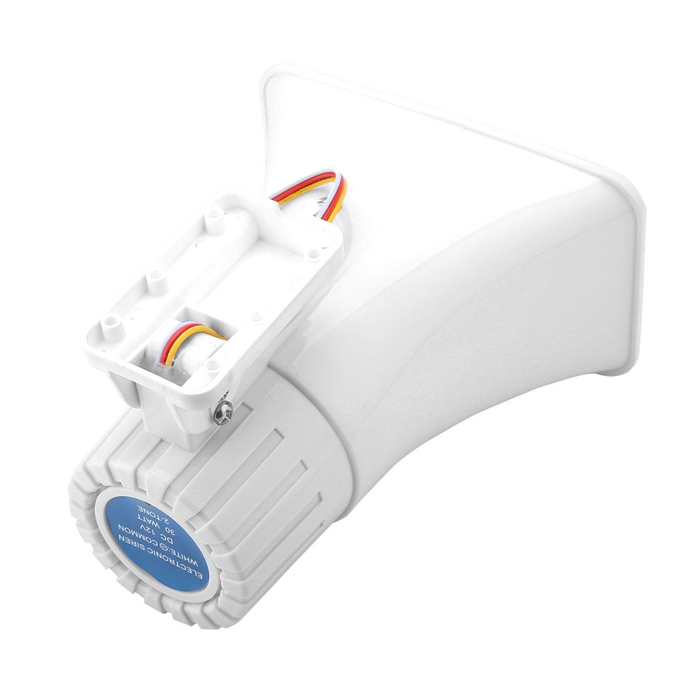 150 DB Wired Alarm Siren Horn - 12V DC Dual Tone Security Siren For Home Burglar Alarm Systems