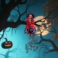 thumbnail image 3 of Halloween Witch Decorations Gothic Desktop Ornament Witchcraft Party Accessory Home Bar Statue, 3 of 3