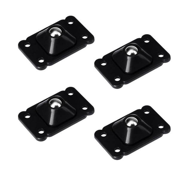 Poleas Universales Autoadhesivas Acero Inoxidable 4 Uds. Color