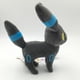 thumbnail image 3 of Peluche de peluche Umbreon Eevee Evolution de pie, brillante, de calidad, de 18 cm/7,08 pulgadas, 3 of 6