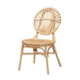thumbnail image 2 of bali & pari Iris Rattan BOHO Dining Chair, Natural Brown, 2 of 9