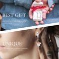 thumbnail image 4 of Weiweiguan 50 Pcs Clip-on Base de Boucles d'Oreilles Sûr Non Percé Clips d'Oreilles Femmes Matériel DIY, 4 of 7