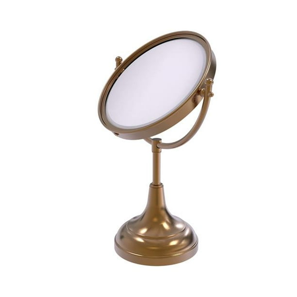 Allied Brass DM-2-5X-BBR Miroir de Maquillage Haut de 8 Po 5X Grossissement & 44; Bronze Brossé