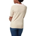 thumbnail image 2 of Anne Klein Sport Womens Zoe Short Sleeve Polo Pullover Sweater, 2 of 2