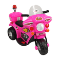 thumbnail image 1 of Motocicleta Eléctrica The Baby Shop - con luz y sonido, con cajuela Rosa -, 1 of 2