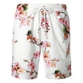 thumbnail image 1 of Flower Leaves Graphic Beach Shorts Pants Men 3D Printed y2k Surf Board Shorts Summer Hawaii Swimsuit Swim Trunks Cool Ice Shorts Fivean unisex, 1 of 2