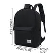 thumbnail image 2 of Mochila linda para la escuela, mochila informal de viaje, mochila universitaria con llavero de pompón, bolso de hombro diario para adolescentes Kaw festival gifts, 2 of 9