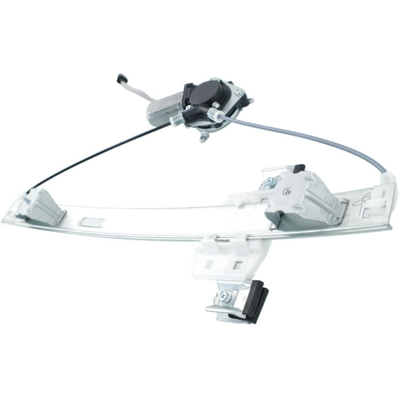 Window Regulator Compatible For 2004-2014 Ford F-150 Rear, Left Driver Extended Cab Pickup Power With Motor