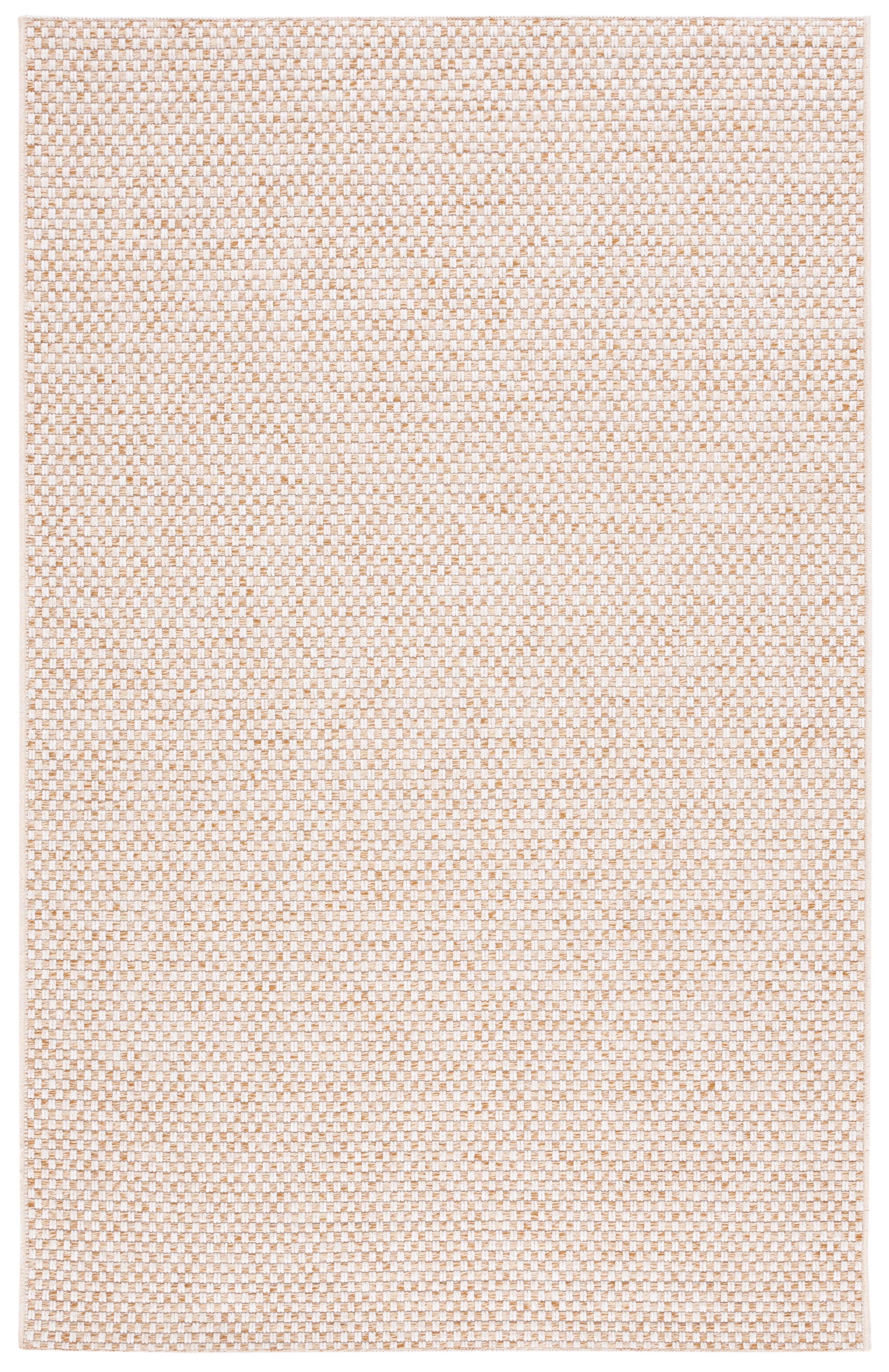 Safavieh Sisal All-Weather Delroy Solid Indoor/Outdoor Area Rug, Natural/Ivory, 3' x 5'