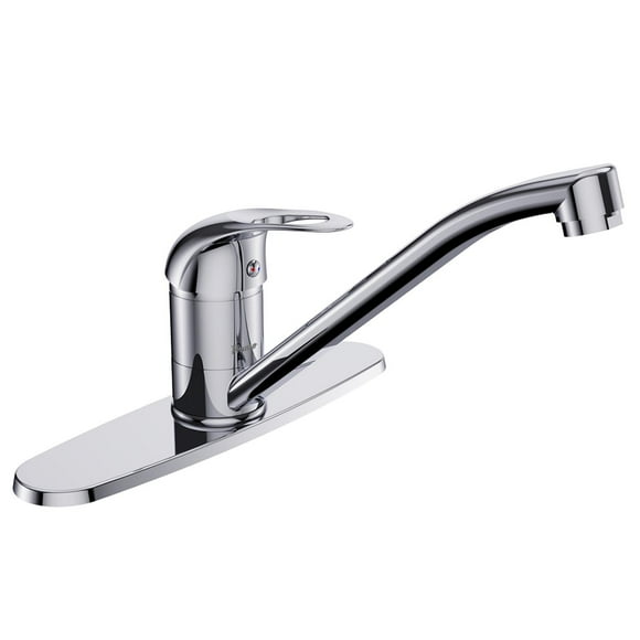 Monomando para fregadero cromado ABS