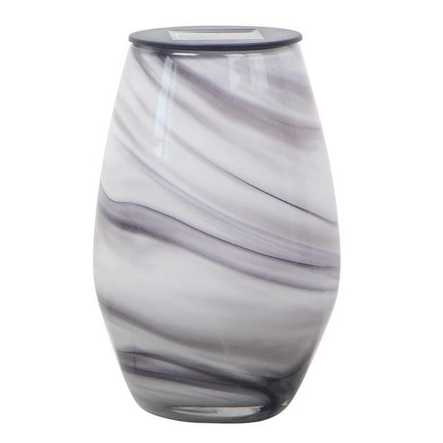 Outdoozie 8050822 7.5 in. Quartz Lantern Outdoor Solar Decor - Purple - Glass