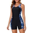 thumbnail image 1 of MKLEKYY Trajes De Baño Mujer Women'S Fashion Sporty Conservative Beach Swimsuit, 1 of 6