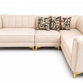 thumbnail image 4 of Sala en escuadra diseño moderno Ruby Hueso Reinicia 21 Muebles, 4 of 5