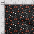 thumbnail image 2 of oneOone Polyester Spandex Orange Fabric Poker Card Craft Projects Decor Fabric Printed By The Yard 56 Inch Wide, 2 of 4