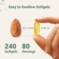 thumbnail image 5 of Micro Ingredients Triple Strength Omega 3 Fish Oil Supplements 4200mg Per Serving, 240 Softgels, 5 of 6