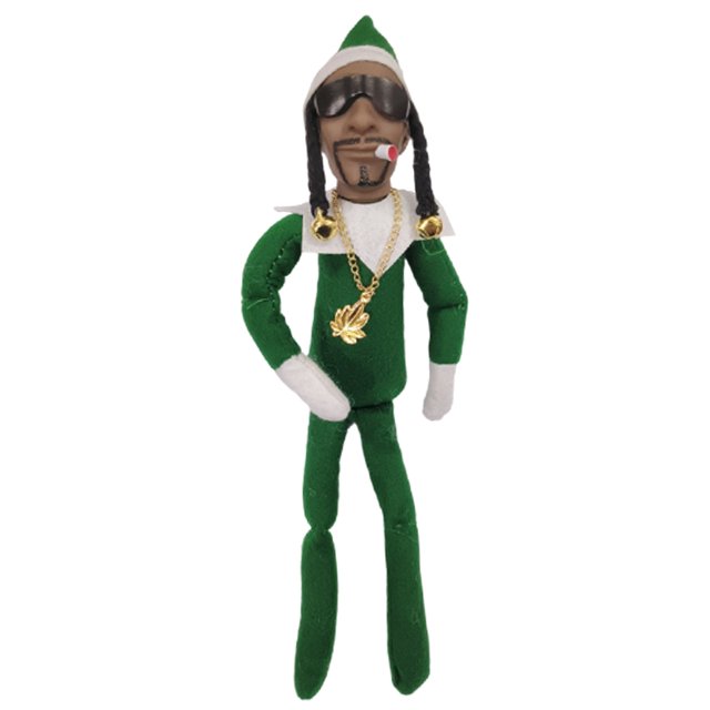 11 81 Pulgadas Lindo Muñeco Elfo Navideño Figura Peluche Navideña Adorno Juguete (verde)