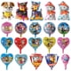 thumbnail image 2 of Globo Maomao de película de aluminio con diseño de patrulla canina de dibujos animados, decoración para fiesta de cumpleaños infantil, 2 of 5
