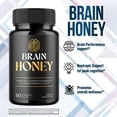 thumbnail image 5 of Brain Honey Advanced Formula Brain Support Pills Maximum Strength Supplement BrainHoney 180 Capsules, 5 of 8