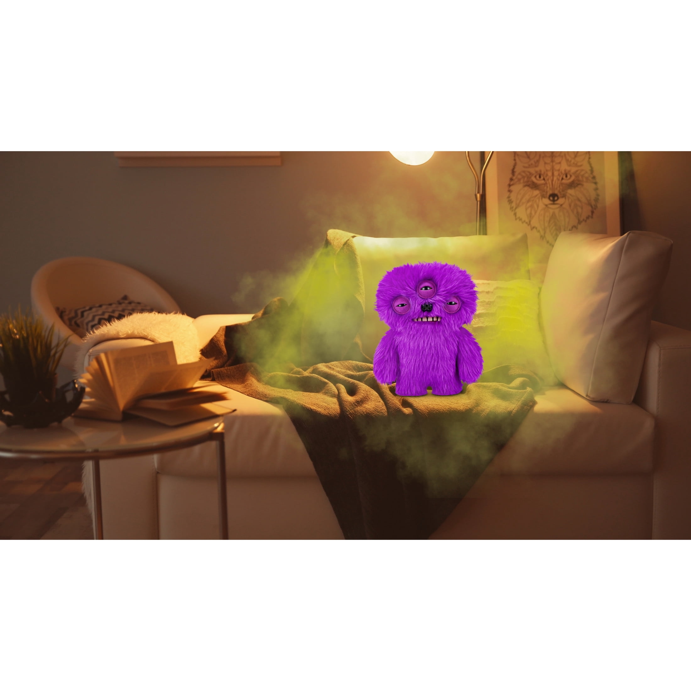 Fuggler Fart Face 9 inch (Alien) Soft Plush, Funny Ugly Monster Stuffed Animal Toy by ZURU