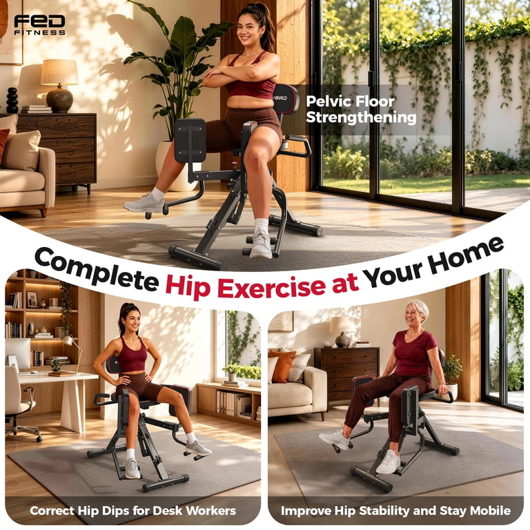 FED Fitness Flybird Hip Abductor & Adductor Machine, 108Lb photo 3