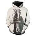 thumbnail image 3 of Sudadera con capucha unisex nueva de otoño e invierno Los mejores juegos del año The Last of Us Impresión 3D Sudadera con capucha de gran tamaño para hombres y mujeres Niños de la calle, 3 of 5