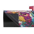 thumbnail image 4 of Ryvnso Mailbox Cover Ethnic Owls Magnetic Mailbox Wrap Standard Size 21x18 Inch, 4 of 8