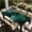 A-dark Green Marble, variant on Rectangle Wipeable Tablecloth with Elastic, Fitted Waterproof Outdoor Tablecloth for 6 Foot Rectangle Tables, Picnic, Camping