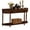 Cherry, variant on Solid Wood Retro Console Table for Home Decor / Easy Assembly and Spacious Storage