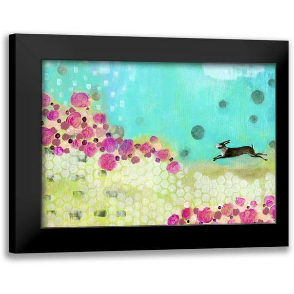 Ogren, Sarah 14x11 Black Modern Framed Museum Art Print Titled - Horizontal Brown Bunny