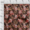 thumbnail image 2 of oneOone Cotton Flex Red Fabric Paisley Dress Material Fabric Print Fabric By The Yard 40 Inch Wide, 2 of 4