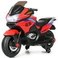 thumbnail image 1 of Patiojoy Electric Kids Ride On Motorcycle Battery Motor Bike Toy with Headlights & Music Red, 1 of 6