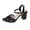 Black, variant on Womens Sandals,Glam Slingback Sandals with Strappy Open Toe Heel and Crossband Design Elegant Sequin Strap Footwear for Summer Wear,,Gold,9