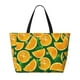 thumbnail image 2 of Fotbe Orange Bolsa de Viaje para Playa - Resistente al Agua, Bolsa Tote de Gran Capacidad y Ligera con 7 Bolsillos para Mujeres y Hombres, 2 of 7