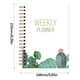 thumbnail image 2 of Cuaderno planificador semanal A5 | Tapa dura con cierre elástico | 54 hojas (108 páginas) para uso escolar y de oficina | Organizador de agenda mensual y diaria, 2 of 8