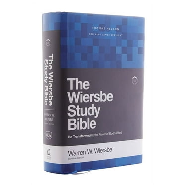 Nkjv, Wiersbe Study Bible, Hardcover, Comfort Print: Be Transformed by the Power of God's Word, (Hardcover)