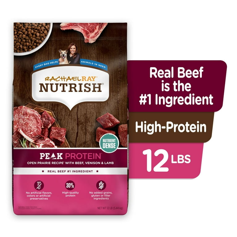 Rachael ray peak dog food ingredients hotsell