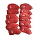 thumbnail image 1 of 12 fundas protectoras para cabeza de palo de golf de piel sintética, resistentes al agua, antiarañazos., 1 of 9