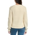 thumbnail image 2 of Theory womens  RickRack Stitch Sweater, l, Beige, 2 of 3