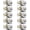 Brushed Nickel, variant on 5 Pack Brushed Nickel Door Knobs,Privacy Door Knob with Lock, Interior Doorknobs Silver, Keyless Door Locks Set for Bedrooms Bathrooms, Reversible for Left/Right Door Handle