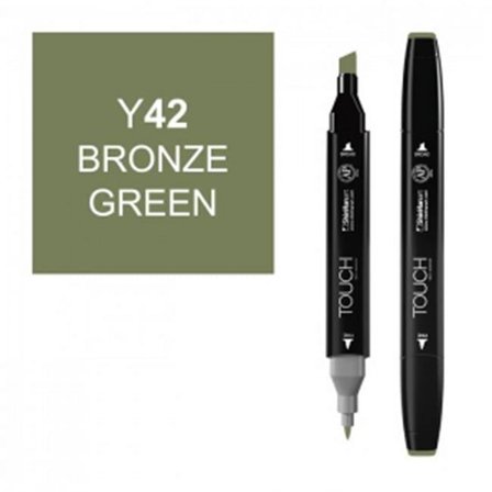 ShinHan Art 1110042-Y42 Twin Bronze Green Marker,